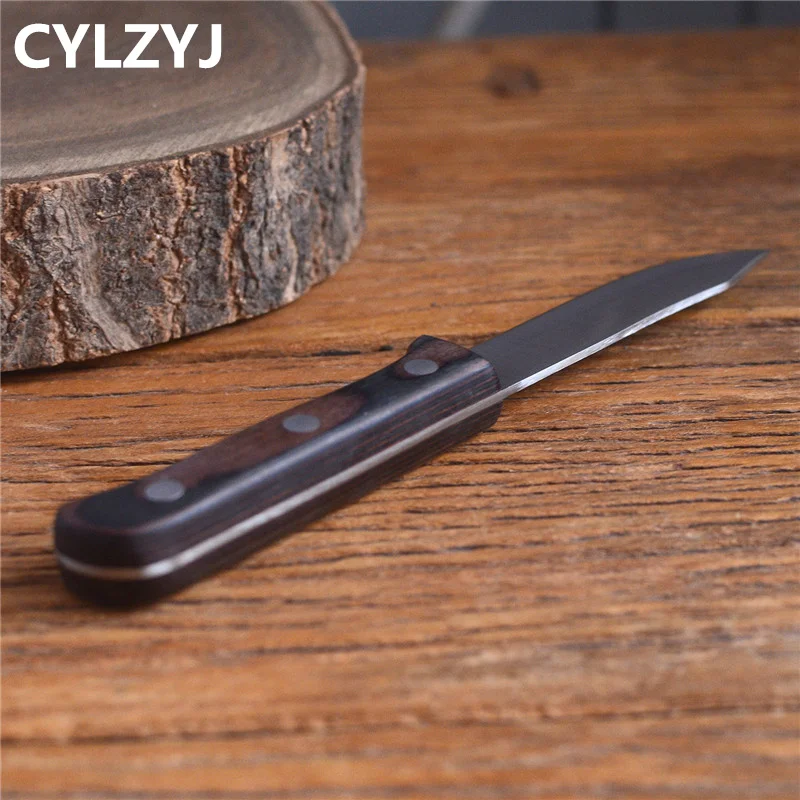 Hand forged fish boning knife slicing knife multi-purpose segmentation knife household stainless steel fruit cleaver knife cover