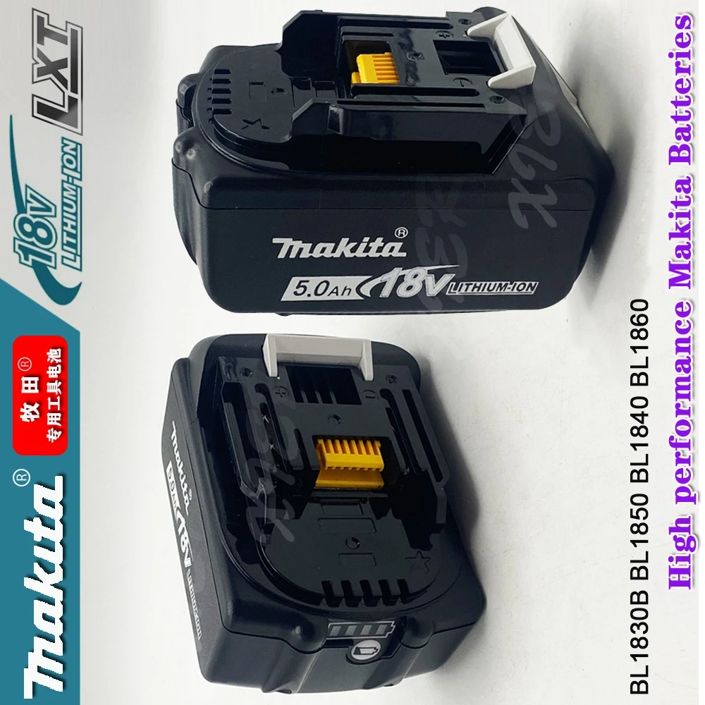 

Аккумулятор Makita 18 В BL1850 BL1860 BL1860B BL1840B Аккумулятор Makita 18 В 5,0 Ач BL1850B Литий-ионный оригинальный