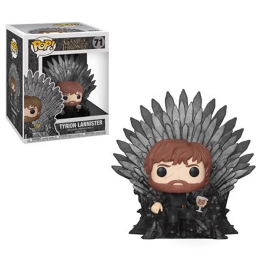 Genuine Funko POP Game of Thrones Night King Tyrion Lannister Throne Activity Figurines Desktop Decor Birthday Gifts Kid Toys