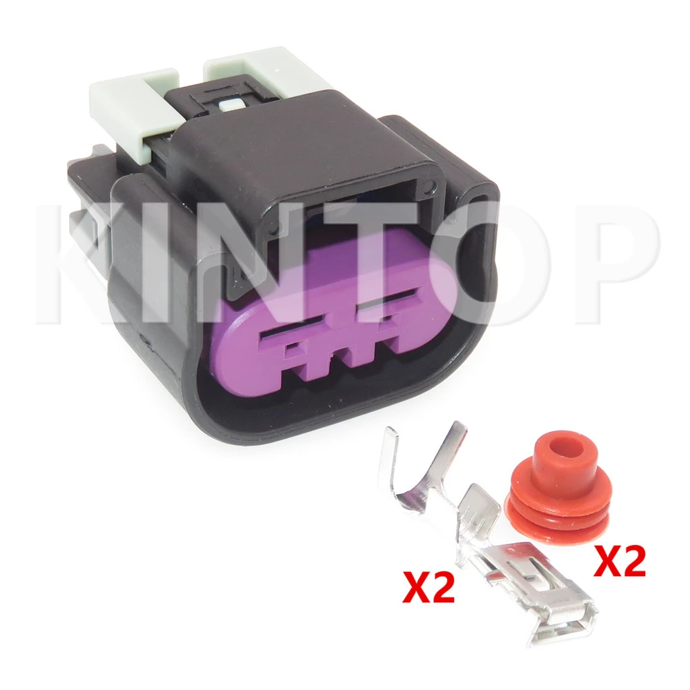 1 Set 2 Pins Auto Waterproof High Power Wiring Terminal Connector AC Assembly 5454358 Car Large Current Electric Cable Socket