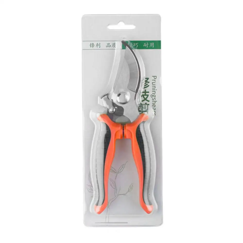 Garden Pruning Shears Fruit Tree Flower Pruning Scissors Steel Shears Stainless Multifunctional Branch Garden Household Sup R0M4