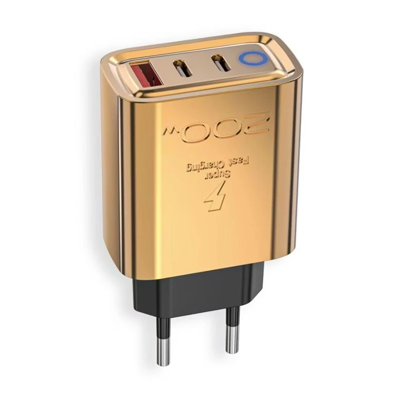 Lenovo LED Multi-Port-Ladegerät 200W Superschnelles Ladeadapter Multi-Protokoll-Kompatibilität EU US Für iPhone Android Huawei – Detail 9