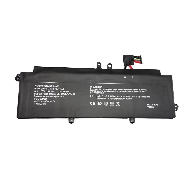 Durable Replacement Laptop Battery 15.4V 3450mAh 53Wh PS0011UA1BRS for Toshiba X30L-J PCR12U PCR10A-009003 PCR10L-13L011