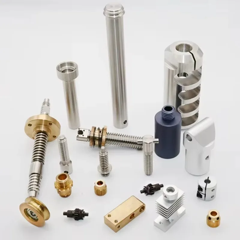 High-Performance Precision Machined Brass Metal Parts Various 3D Model All Kinds of Mechanical Parts