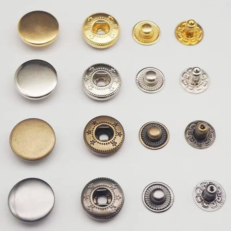 

57 комплектов, 0,49 дюйма, золотые быстросъемные металлические защелки, практичные крепления для экстренной разборки, сумки для уличного снаряжения, куртки