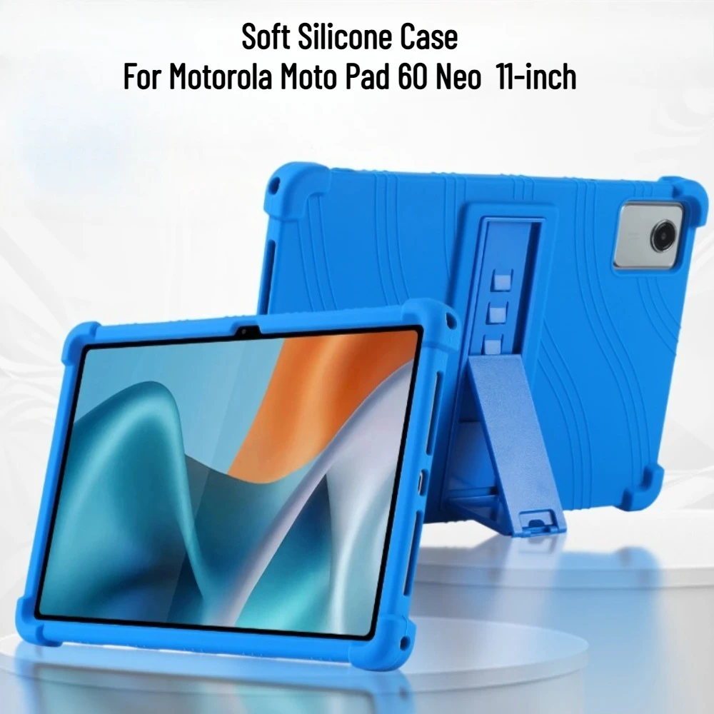 Soft Silicone Cover for Motorola Moto Pad 60 Neo Case 11