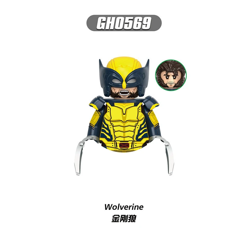 2026 Neue Deadpool Bausteine Mini-Actionfiguren Lernspielzeug DIY Geschenke für Kinder