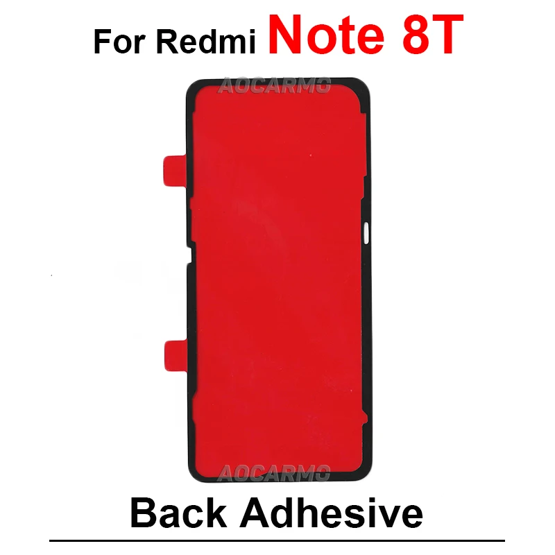 For Redmi Note 7 8 8T 9 Pro 5G Rear Door Housing Back Cover Adhesive Sticker Tape Glue K20Pro K30 K40 K50 Pro Replacement