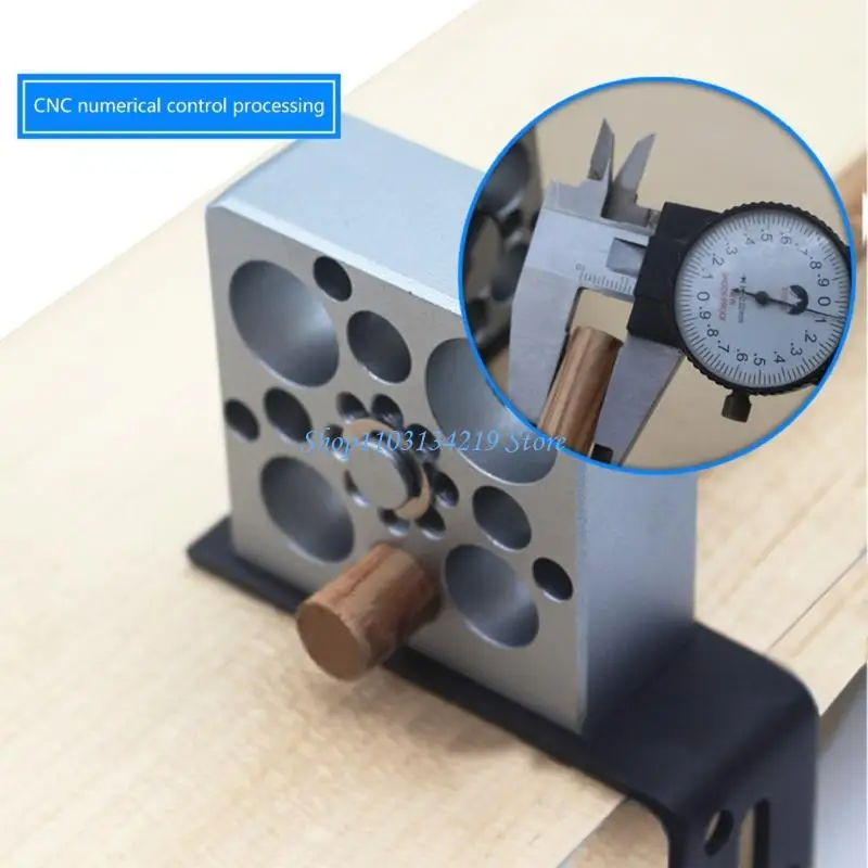 N5KC Precise Woodworking Maker Tool With 8 Hole Guides For Creating Round Wooden Rod