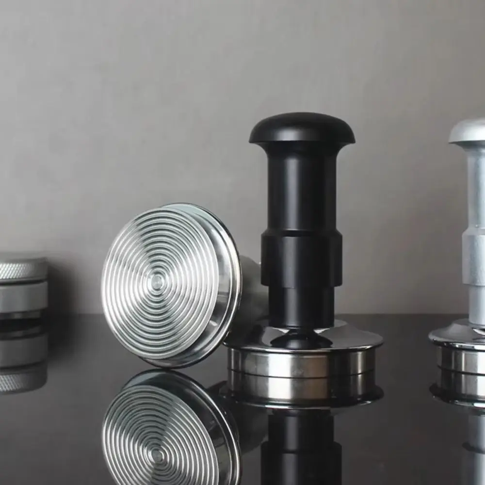 

51/53/58mm Coffee Tamper Constant Pressure Fixed Force Double Spring Tamper Anti-slip Handle Save Effort Coffee Leveler