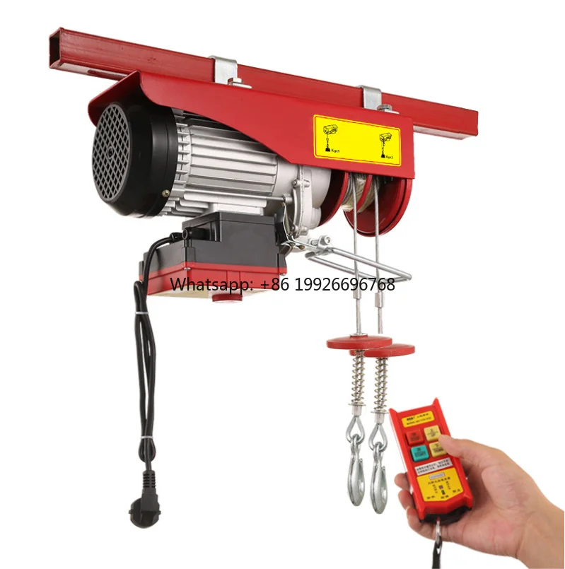 

2000 kg 220v Micro 100m Hydroclic Small Mini Electric Wire Rope Hoist for Lifting Crane