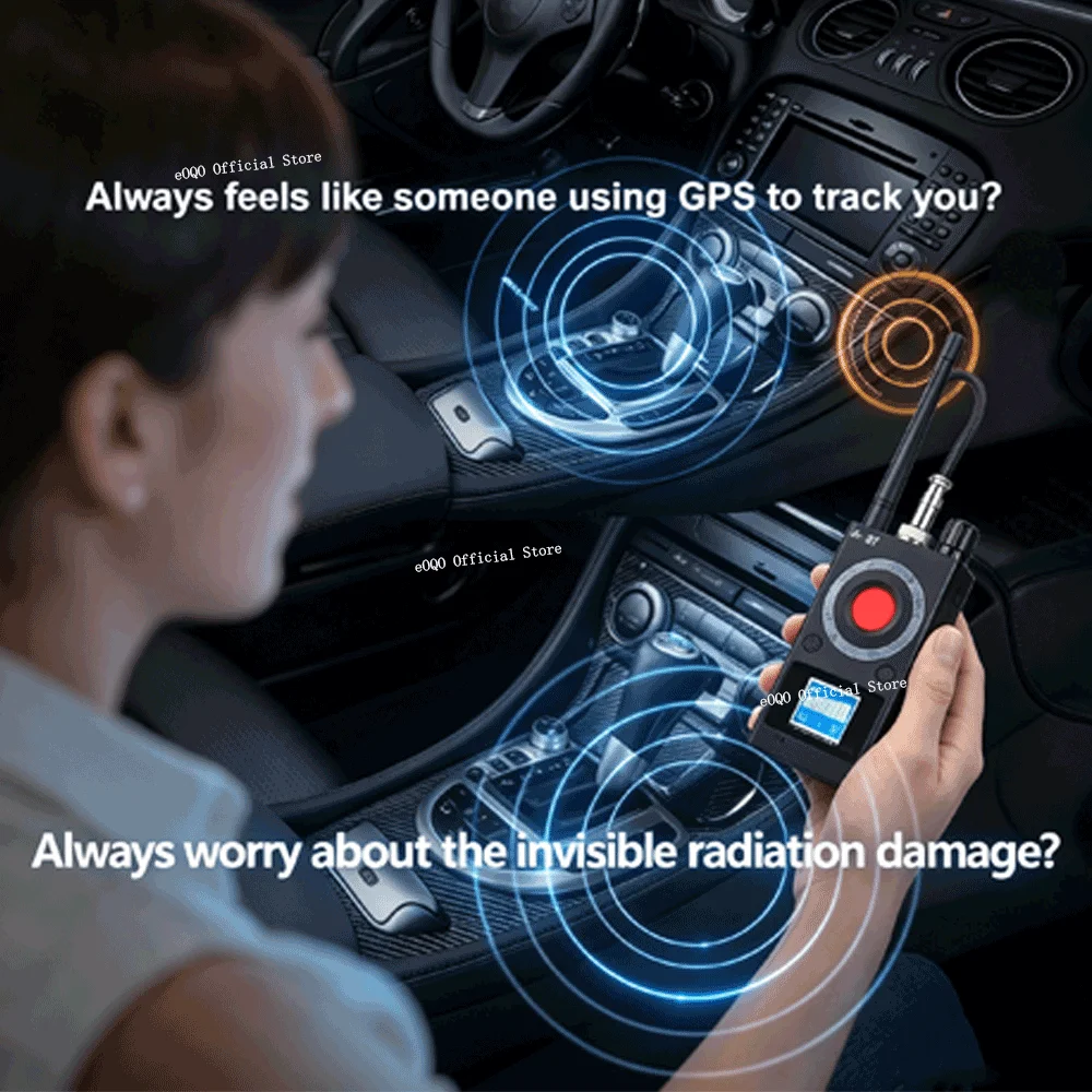 Anti Candid Detector Camera Bug Gadgets Wiretapping Finder GPS Signal lens RF Tracker Detects Multi-function Anti Candid Camera