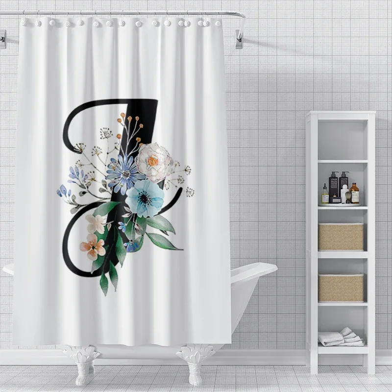 Home decor 26 letter shower curtains for bathroom waterproof fabric bathroom Curtains modern shower curtain 180x200 240x200