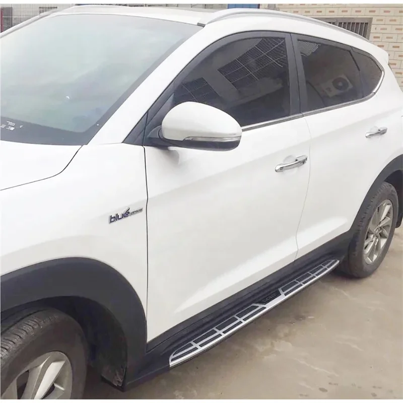 

Автомобильные подножки в стиле Cayenne, автоматические боковые педали для Tucson 2015-2020 гг.