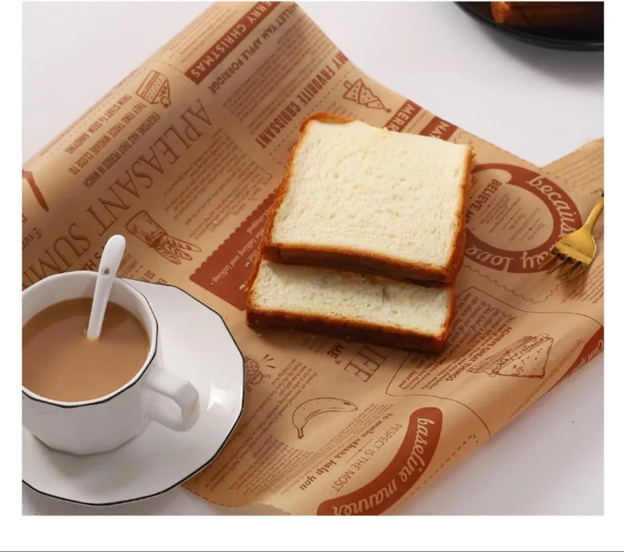 Paper for Baking Eco-Friendly Reusable Sandwich Wrap Paper, Nonstick Parchment Paper Roll for Air Fryer Oven & Microwave