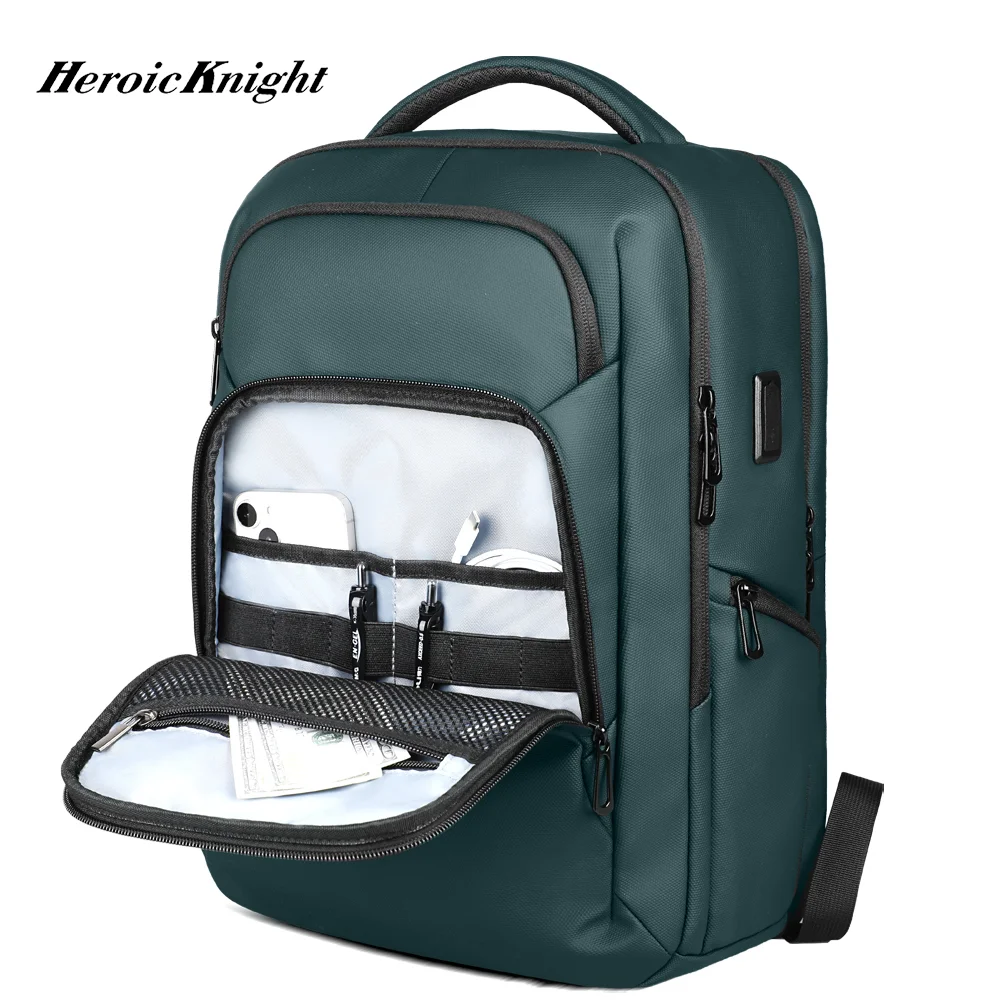 heroic-knight-17-inch-laptop-backpack-waterproof-oxford-fabric-men's-bag-with-usb-charging-port-backpack-for-business-and-travel
