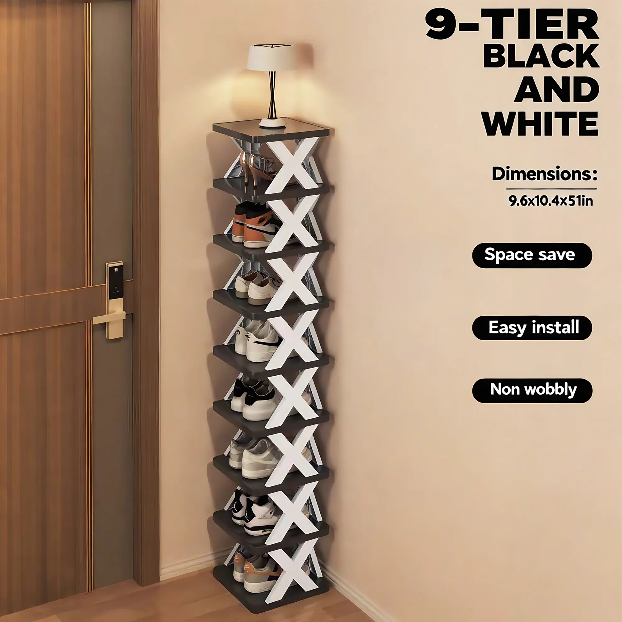 Shoe Rack Storage Organizer Detachable Shoe Racks Saves Family Household Rack Multi Layer Simple Shoes Shelf Color Cabinet