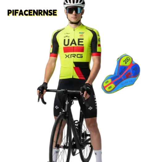 

UAE Cycling Jersey Shorts Suit Men Women Maillot Ropa Ciclismo MTB Road Bicycle Jersey Riding Bike T-shirt Pants Clothing