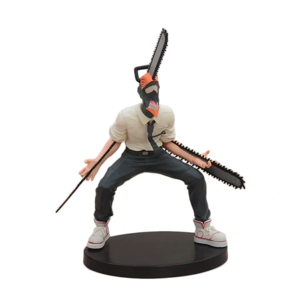 Figura de acción coleccionable de Denji de Chainsaw Man, modelo de PVC, juguete de 18 cm