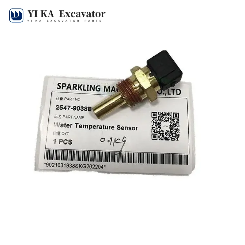 Water Temperature Sensor  2547-9038B For Doosan DH220-5 Machinery Parts Excavator Sensor 2547-9038B