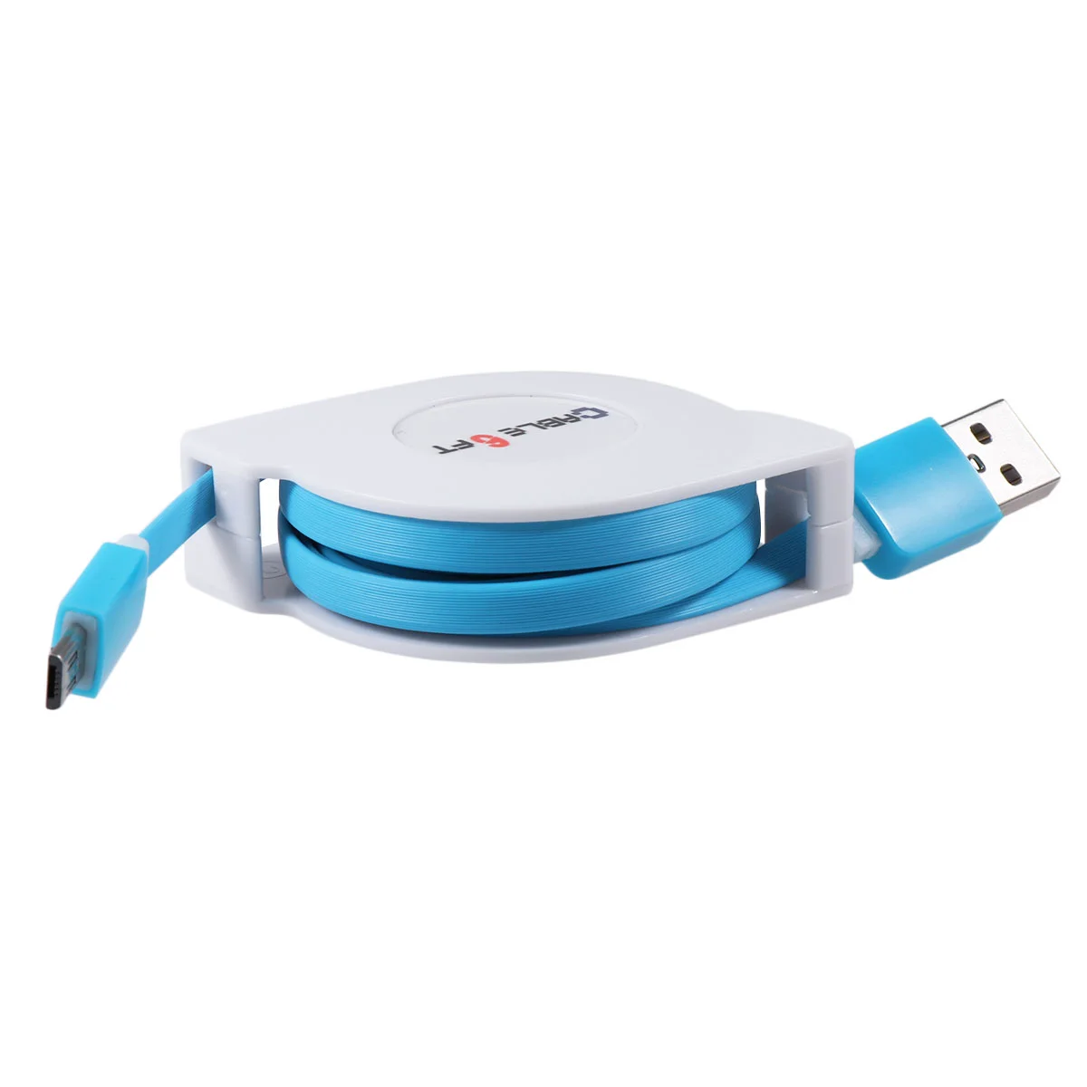 Retractable Charging Cable 2M USB Data Phone Cord Portable Compatible Mobile Phones Power Bank Travel Home