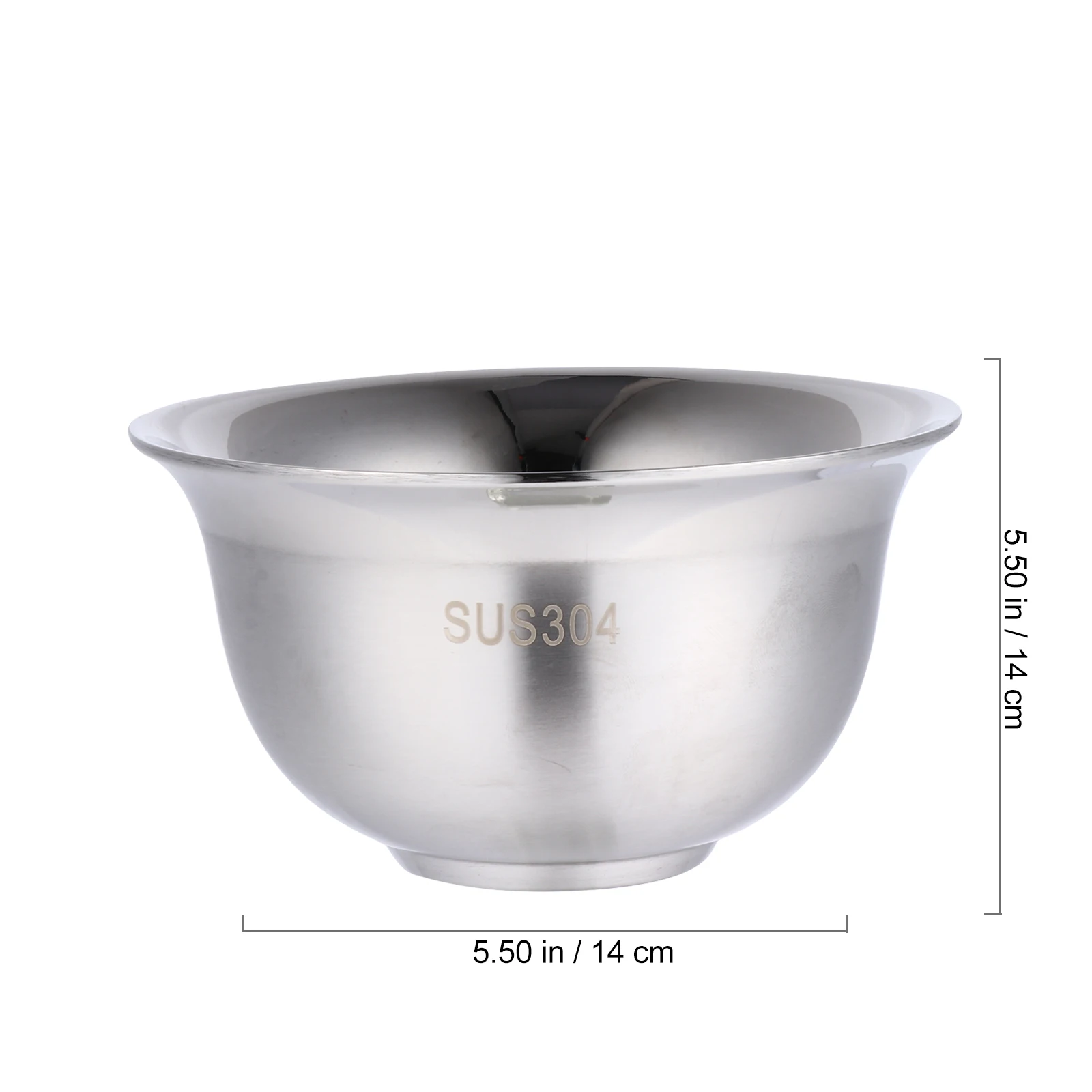 

Insulated Double Layer 304 Stainless Steel Feeding Bowl For Eating Shatterproof Food Container Serving