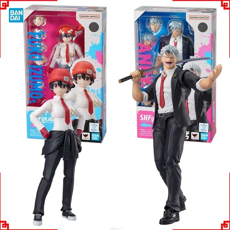 

Bandai Undead Unluck figura Anime SHF Andy Unluck Izumo Fuko figura acción coleccionable model