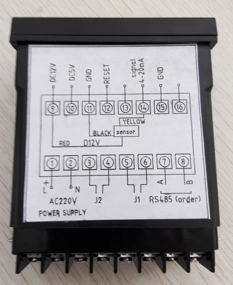 

New 1m Stroke Draw Wire Position Sensor with 6 Digit Digital Meter Counter Display BL9648