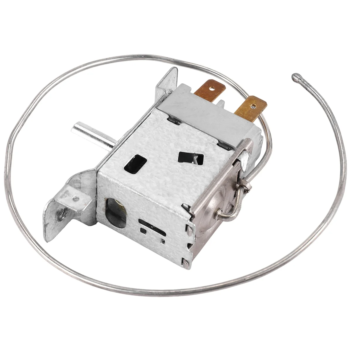 AT41WPF22A 2핀 냉장고 냉동 온도 조절기(30cm 금속 코드 포함)