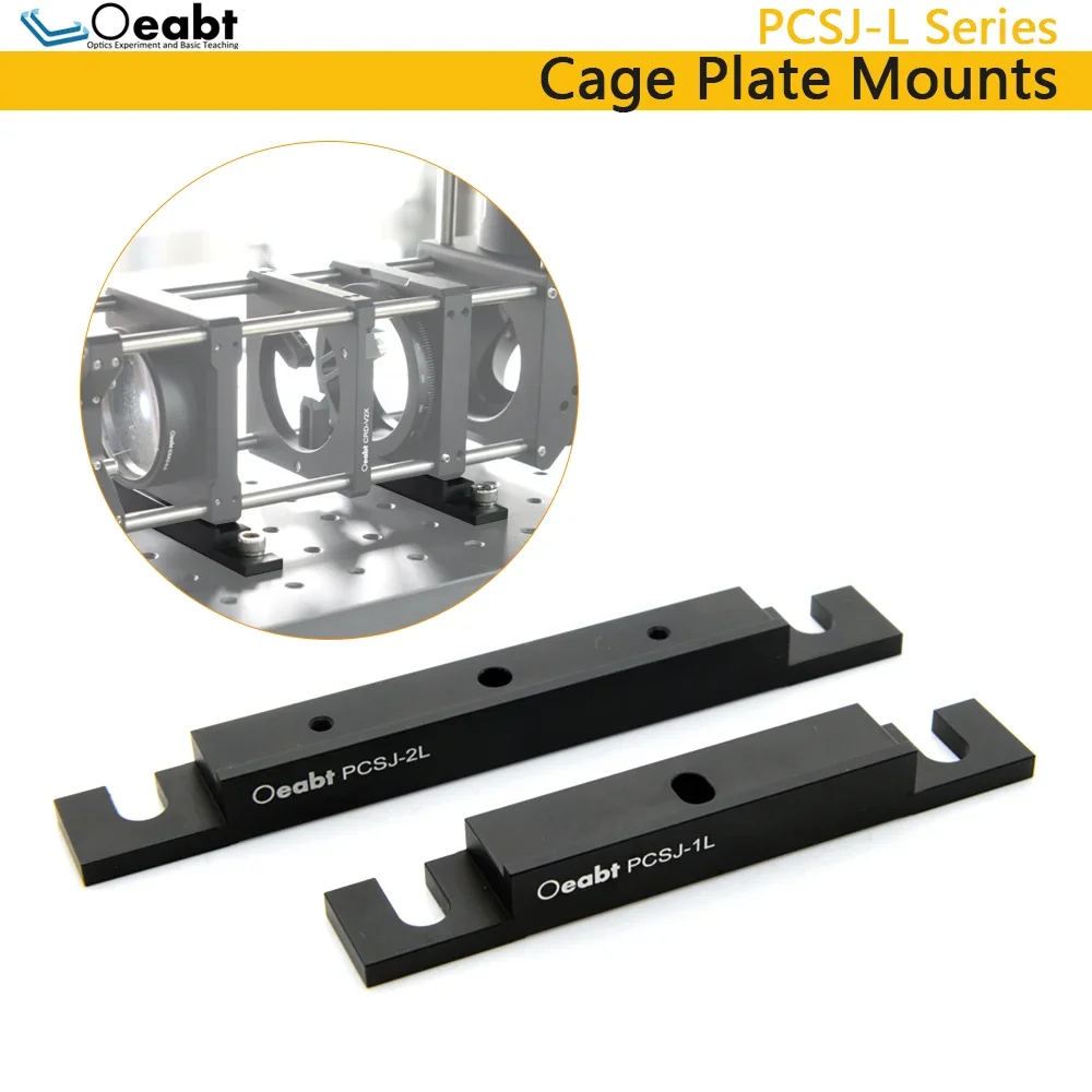 

PCSJ-L Series Cage Plate Mounts Opto-Mechanical Components Cage Systems Optical Components Aluminum Parts