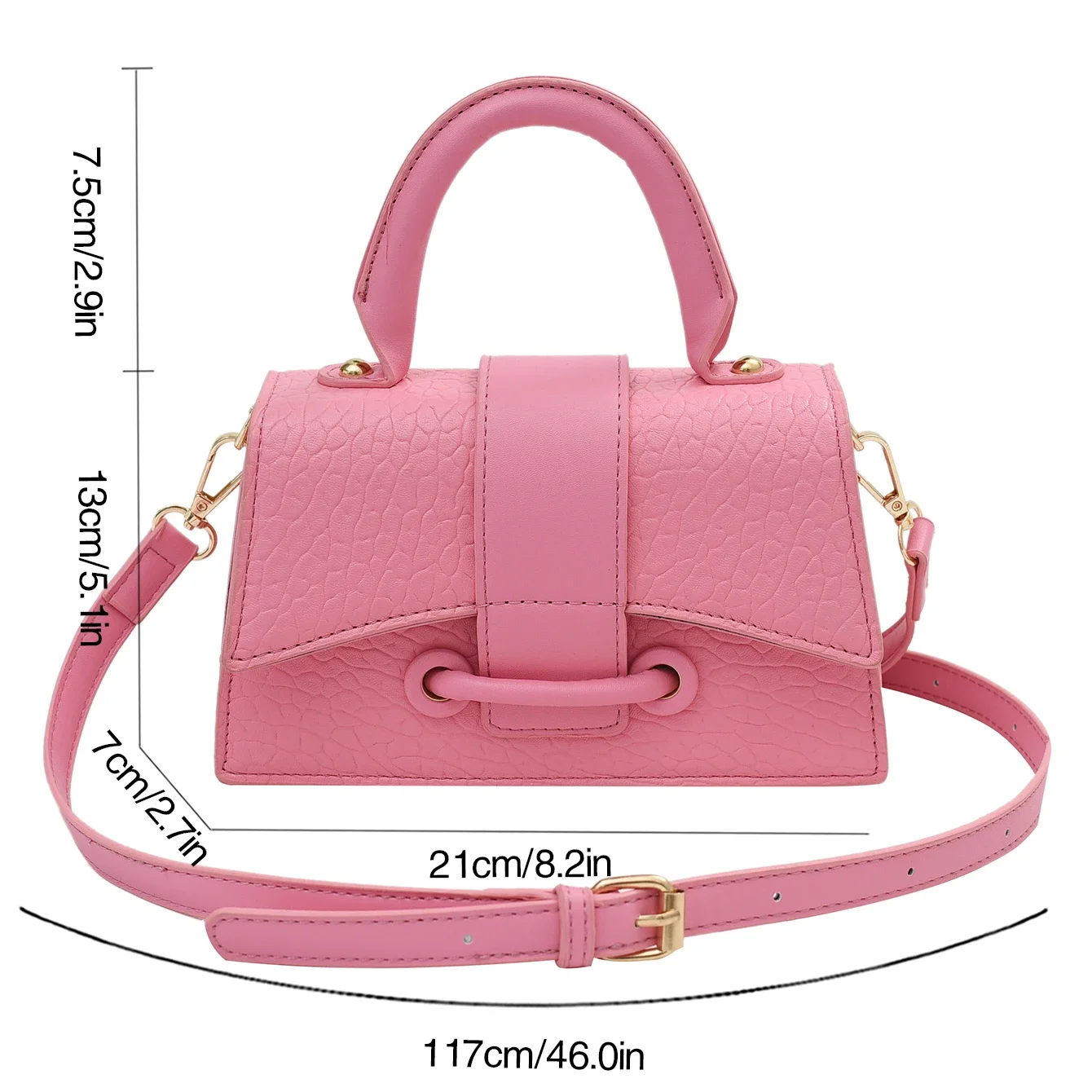 Luxury Purple Crossbody Bag For Women 2024 Spring Designer Handbag Mobile Phone Bag Top Quality Pu Leather Mini Bag Brand Bolsos