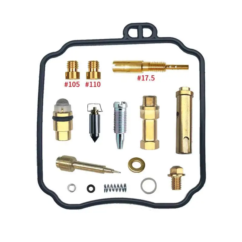 Kit de reparación de carburador, piezas de flotador de diafragma para Yamaha Repuestos 250Cc Vento v-thunder Colt Qlink Adventure 250