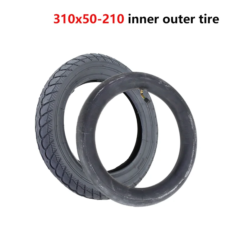 High quality upgraded electric wheelchair 310x50-210 with thickened inner and outer tires and inflatable tire accessories