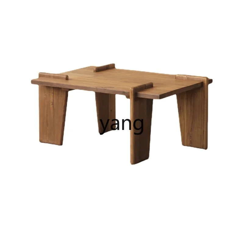 LMM Ancient Wood B & B Square Coffee Table Chinese Ancient Style Chandigar Recycling Old Wooden Square Coffee Table