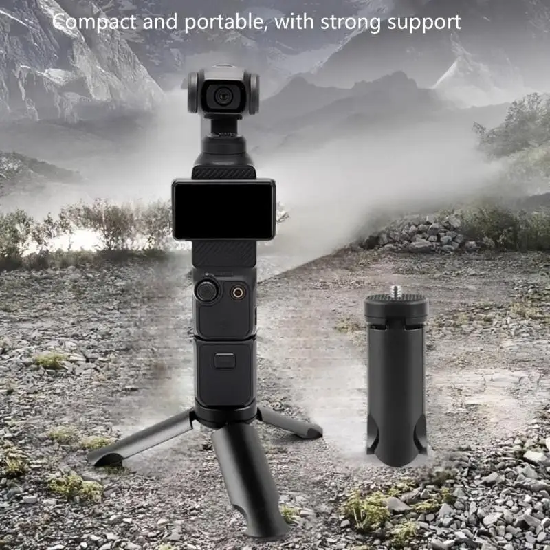 D5BB Pocket Sized Tripod Grip Stand For Smooth Footage Perfect For Content Creators