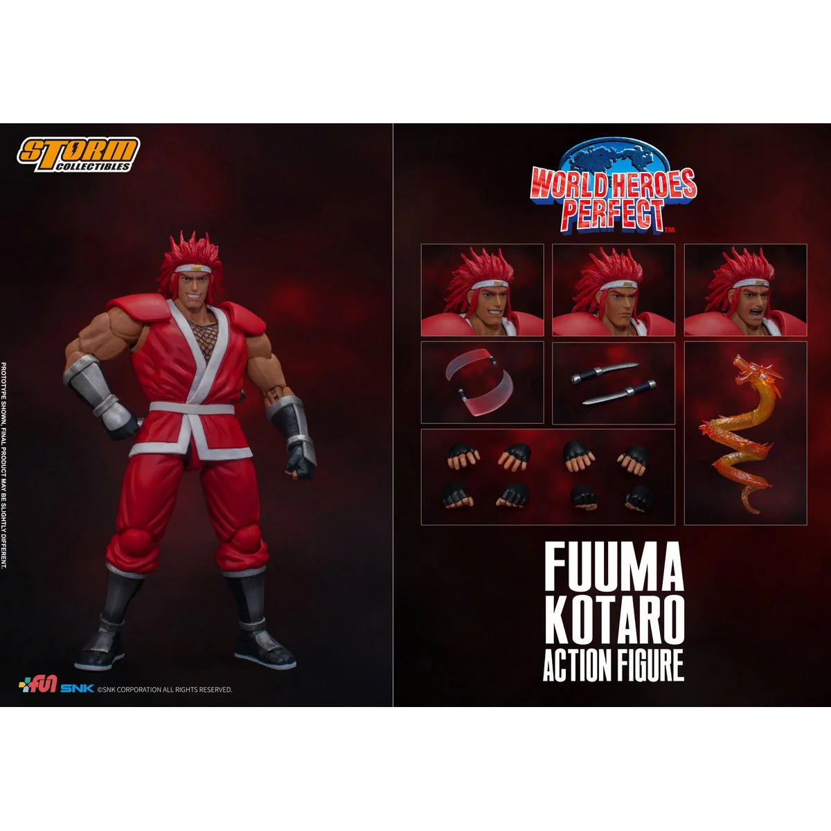 

In Stock 100% Original Storm Toys WHP002 Fuuma Kotaro Action Figure 1/12 Character Model Art Collection Toy Gift