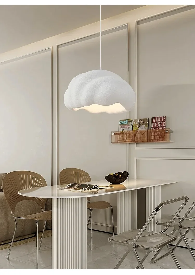 

European fabric pendant light, LED creative fashionable home decoration light, for bar, restaurant, bedroom, study YX678AK
