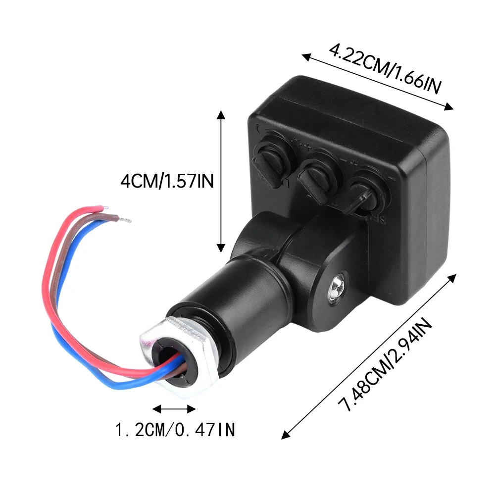 AC85-265V 12mm Human Infrared Sensor Switch Human PIR Motion Sensor LED Light Sensing Switch Time Delay Home Lighting PIR Switch