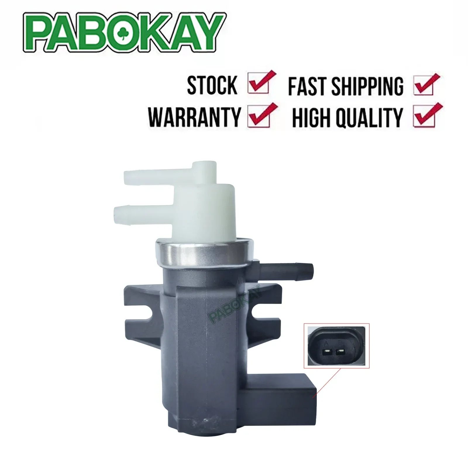 

Для VW GOLF MK4/PASSAT/BORA N75 TURBO BOOST СОЛЕНОИДНЫЙ КЛАПАН ДАВЛЕНИЯ 1J0906627A 1K0906627E 1K0906627H
