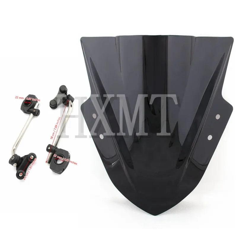 

Motorcycle clip windshield windshield for Harley500 Street750 72 Sportster X48 XL883 86-10 1200N C R L 88-11 windshield