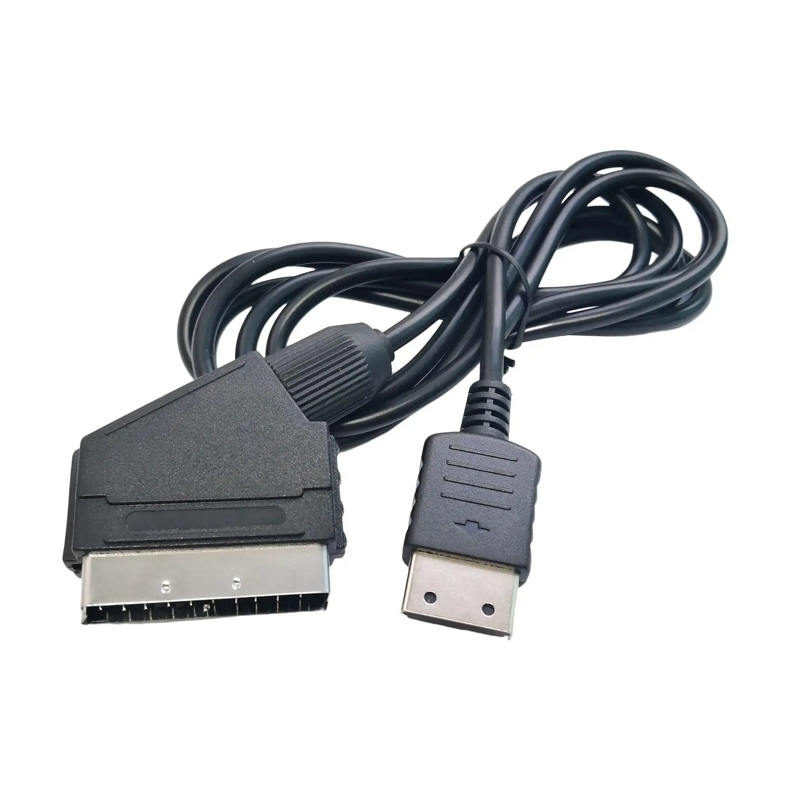 SCART Cable Image Definition Improvement with Cable 1080P/720P RGB Durable SCART Input Replacement 6ft Length Audio Cable