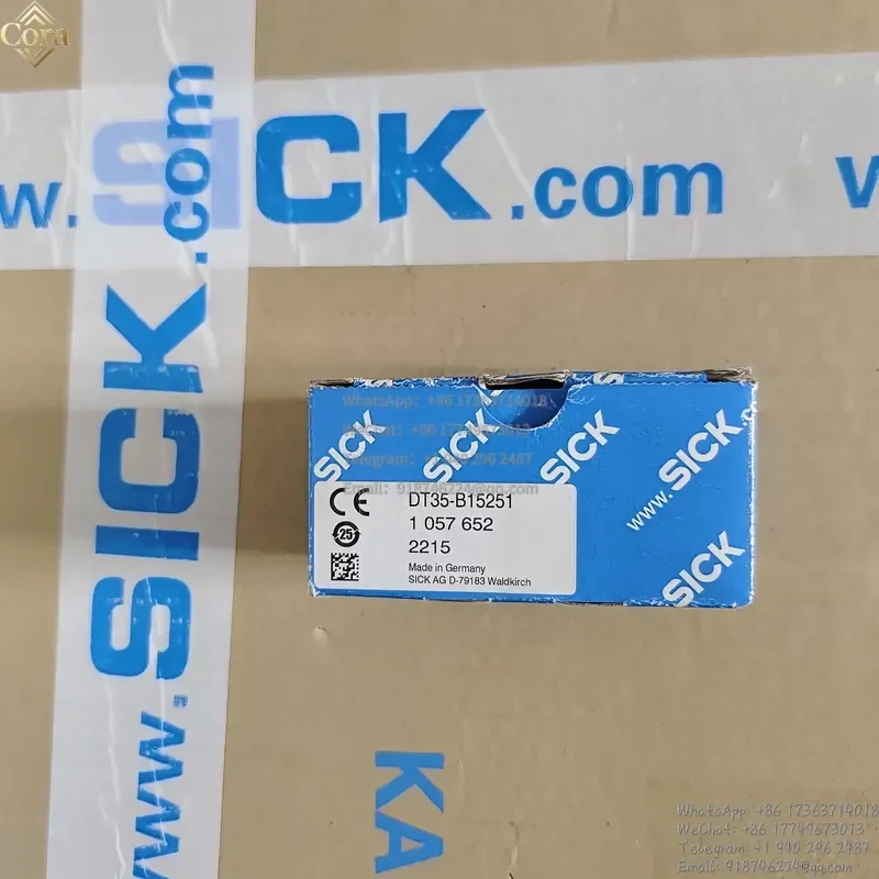 SICK Brand Origianl Distance Sensor DT35-B15251 order no. 1057652 TIME-OF-FLIGHT SENSORS new in stock
