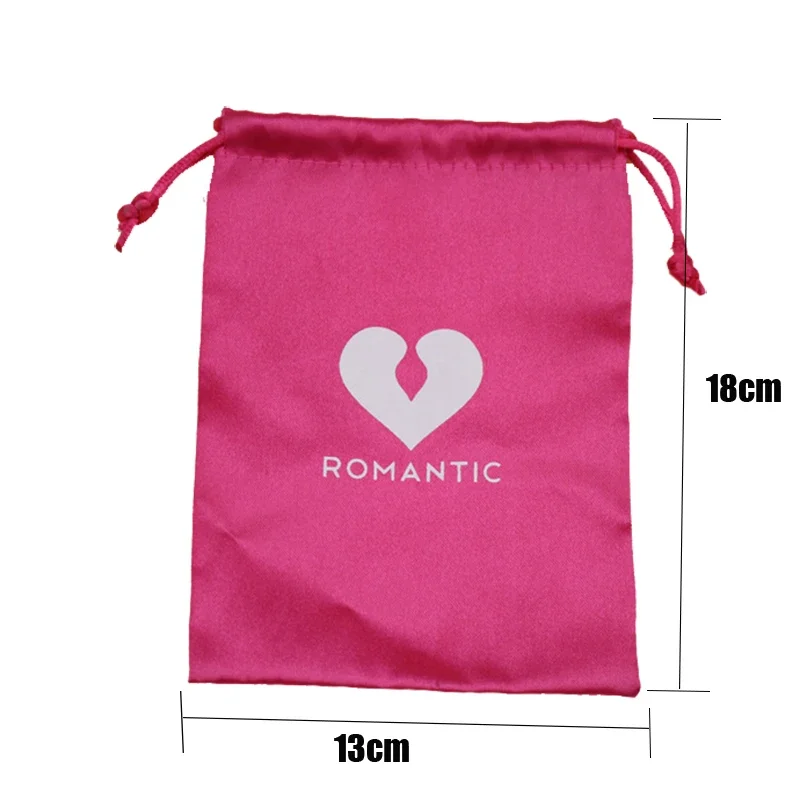 طباعة شعار مخصص الساتان عذراء الشعر أكياس قناع عين جمع الحرير جيب شنطة هدايا مجفف الشعر الرباط حقيبة التخزين 10 قطعة/الوحدة #5