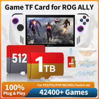 512GB/1T Game TF Card Playnite & Retrobat for ROG ALLY/Rog ALLY X/Onexplayer/Win Handheld/PC with 42467 Games for PS3/PS2/Switch