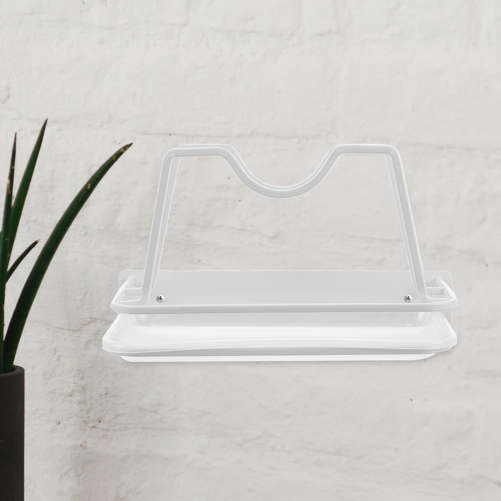

Kitchen Shelf Organization Pot Cover Storage Hanging Lid Rack White Organizer Holder Organizers