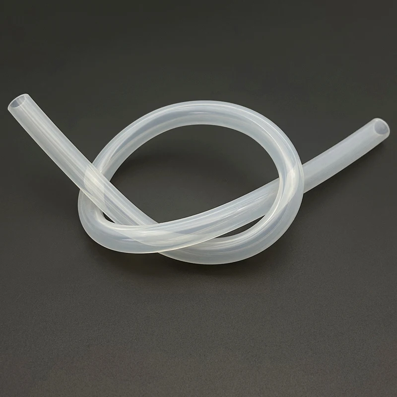 ID 2mm ~ 18mm Transparent Food Grade Silicone Hose Flexible Non-Toxic High-Temperature Resistant for Beverage Lines Ice Machines