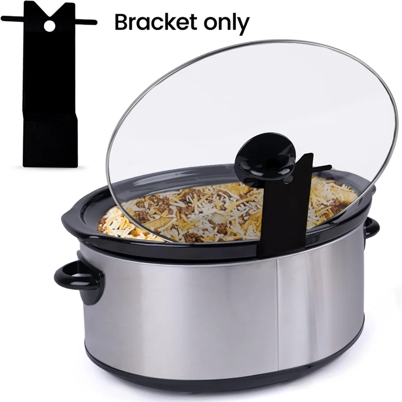 

AT28-Slow Cooker Lid Holder For Stovetop For Kitchen Organization Saving Slow Cooker Lid Stand