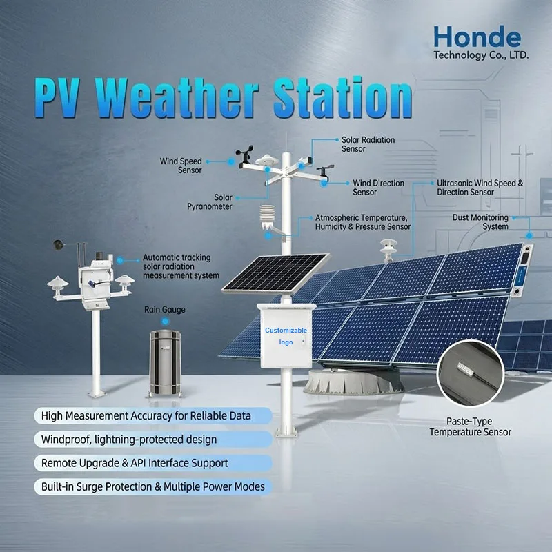 

CE RoSh Automatic Solar Monitoring and Cleaning System Solar Farm Photovoltaic Power Station Weather Station Sensor Kit