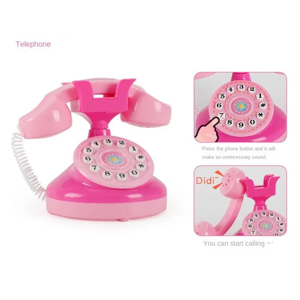 Machine à café, appareils ménagers, jouets, aspirateur, ensemble de jeu de simulation avec balayeuse légère, jouets de cuisine pour garçons et filles