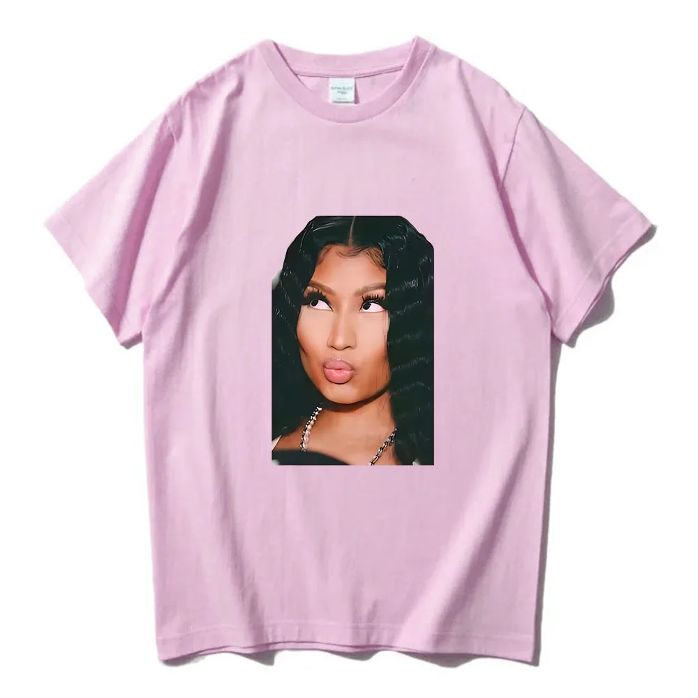 Nicki Minaj T-shirts Summer Comfortable Summer Tee-shirt Cotton High Quality Hip Hop Tshirts Streetwear Men/Women Tees Casual